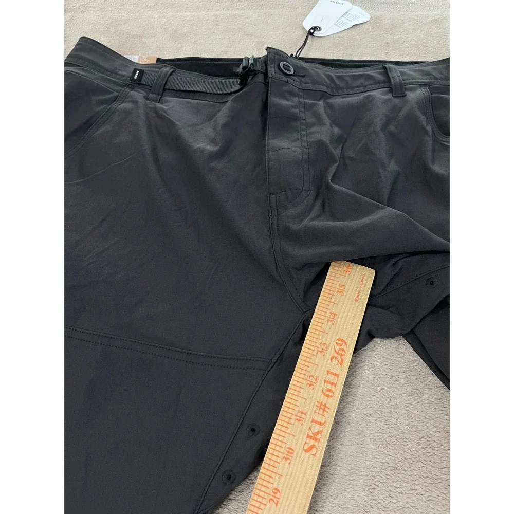 Prana Stretch Zion Slim Pant II Men's 40x34 Dark Iron Tapered Cargo MSRP $95 NEW